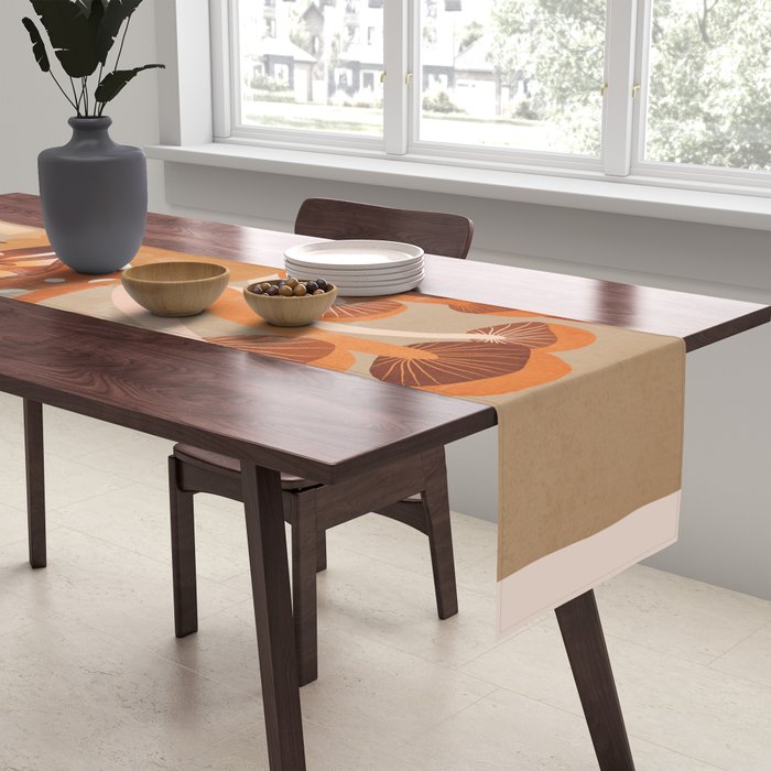 Mushrooms 2 Table Runner Gallery Image 2