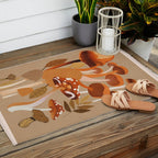 Mushrooms 2 Outdoor Rug Gallery Image 2