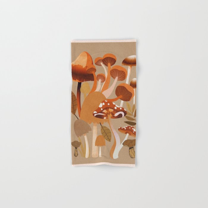 Mushrooms 2 Bath Towel Gallery Image 1