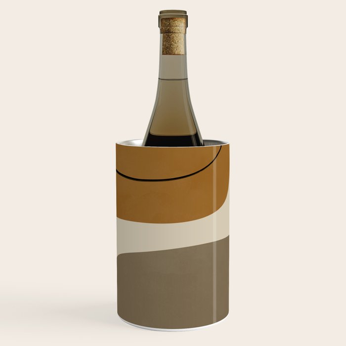 Organic Abstract Shapes #1 Wine Chiller Gallery Image 1