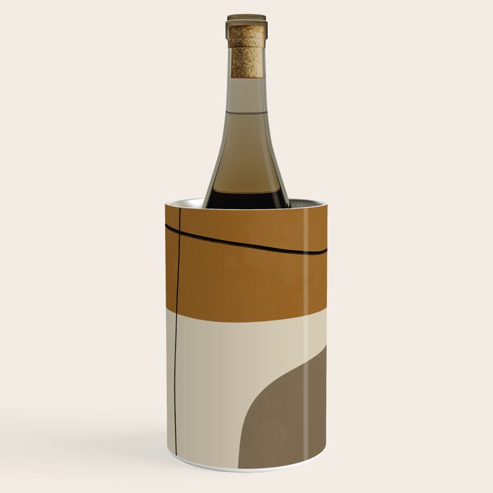 Organic Abstract Shapes #1 Wine Chiller Gallery Image 2