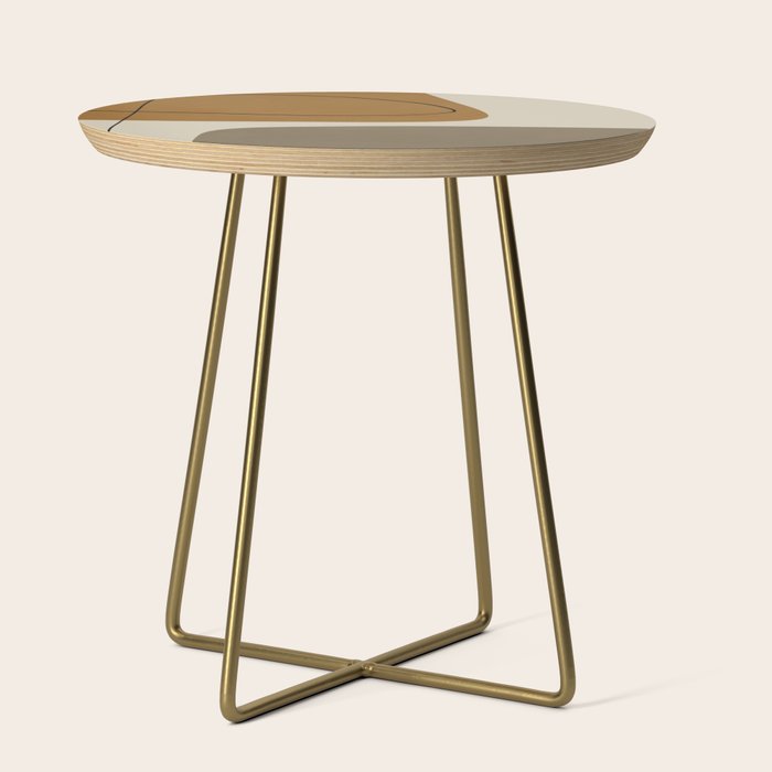 Organic Abstract Shapes #1 Side Table Gallery Image 1
