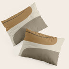 Organic Abstract Shapes #1 Pillow Sham Gallery Image 3