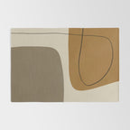 Organic Abstract Shapes #1 Rug Gallery Image 2