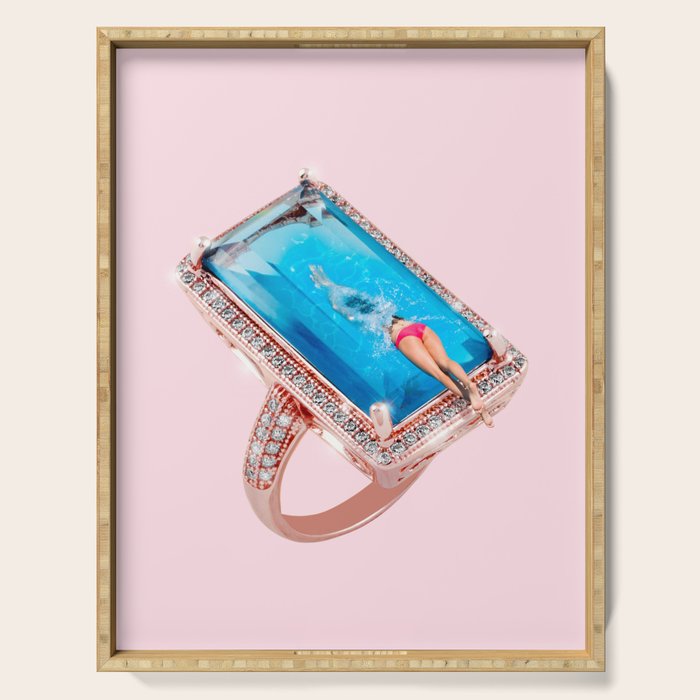 Diamond Pool Serving Tray Gallery Image 1
