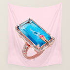 Diamond Pool Wall Tapestry Gallery Image 4