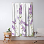 Lavander Window Curtain Gallery Image 5
