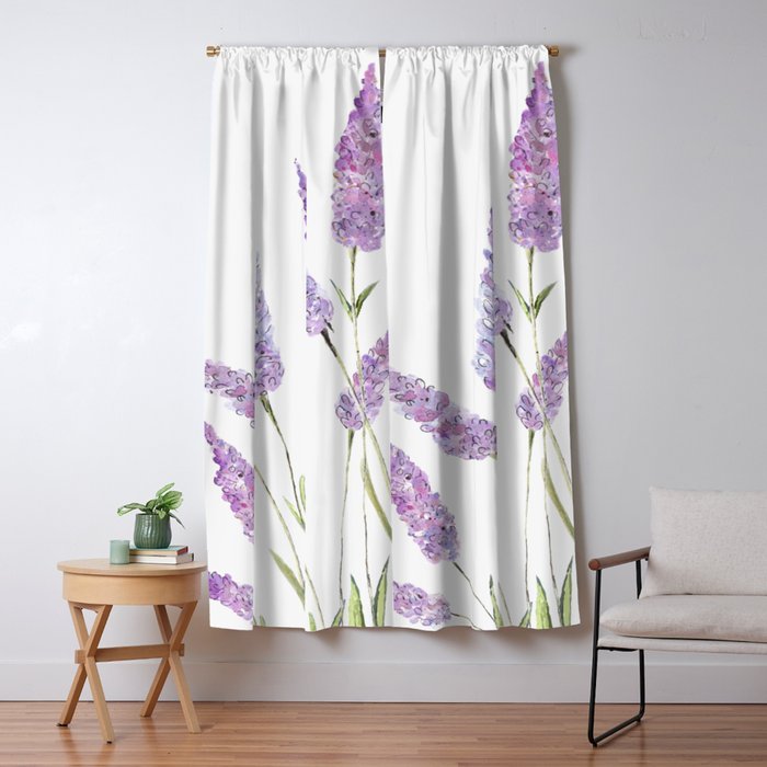 Lavander Window Curtain Gallery Image 5