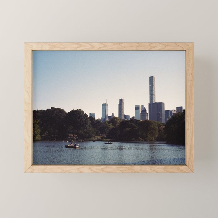 Central Park Rowboats, New York City | 35mm Film Photography Mini Art Print Gallery Image 1