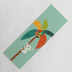 Koala on Coconut Tree Yoga Mat Gallery Image 1
