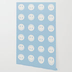 Happy Thoughts Baby Blue Wallpaper Gallery Image 2