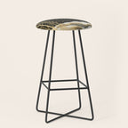 Glittering Snow Stars Stool Gallery Image 1