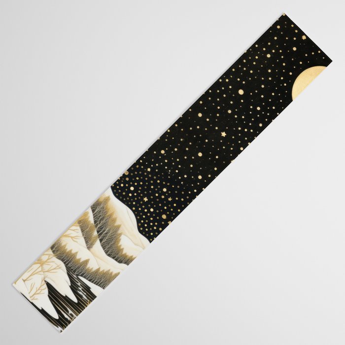 Glittering Snow Stars Table Runner Gallery Image 3