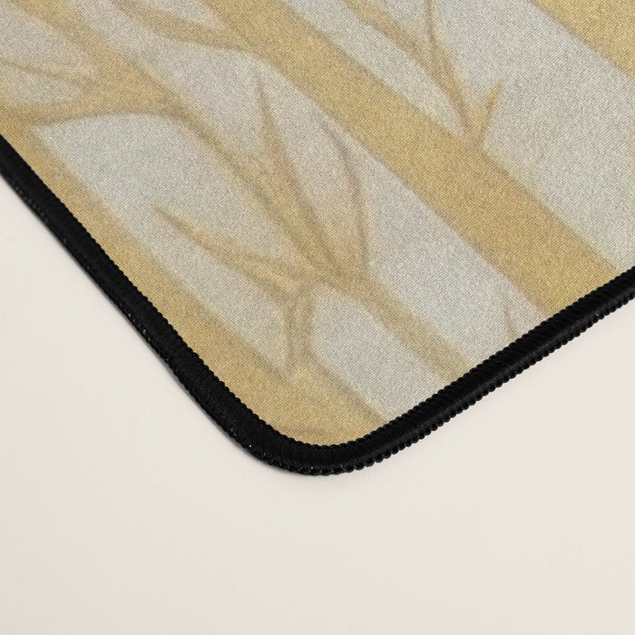Glittering Snow Stars Desk Mat Gallery Image 4