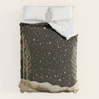 Glittering Snow Stars Comforter Gallery Image 6