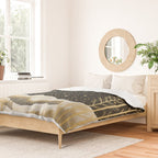Glittering Snow Stars Duvet Cover Gallery Image 2