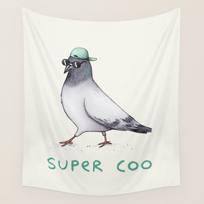 Super Coo Wall Tapestry Gallery Image 4