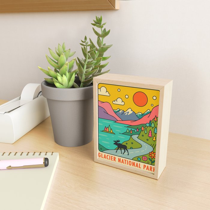 Glacier National Park Mini Art Print Gallery Image 2