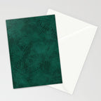 Emerald Scraped Texture Stationery Card Gallery Image 2
