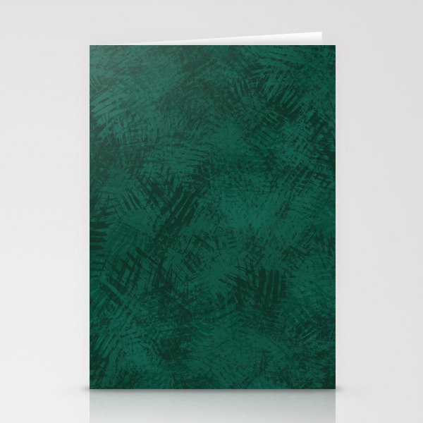 Emerald Scraped Texture Stationery Card Gallery Image 2