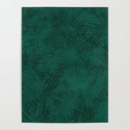 Emerald Scraped Texture Poster Gallery Image 4