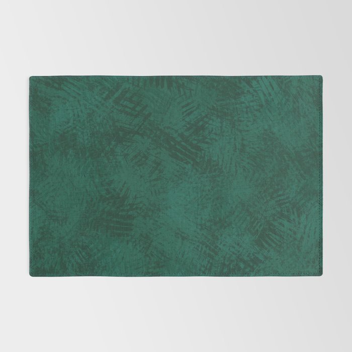 Emerald Scraped Texture Rug Gallery Image 2