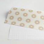 Sunburst Retro 2 - Gold Wrapping Paper Gallery Image 2