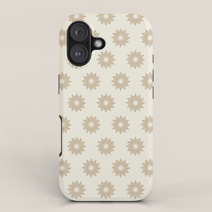 Sunburst Retro 2 - Gold iPhone Case Gallery Image 1