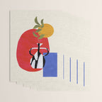 Primary Sun Tribal Vase Wrapping Paper Gallery Image 3