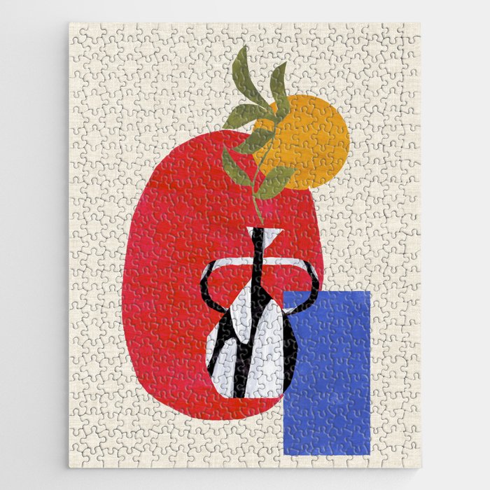 Primary Sun Tribal Vase Jigsaw Puzzle Gallery Image 1