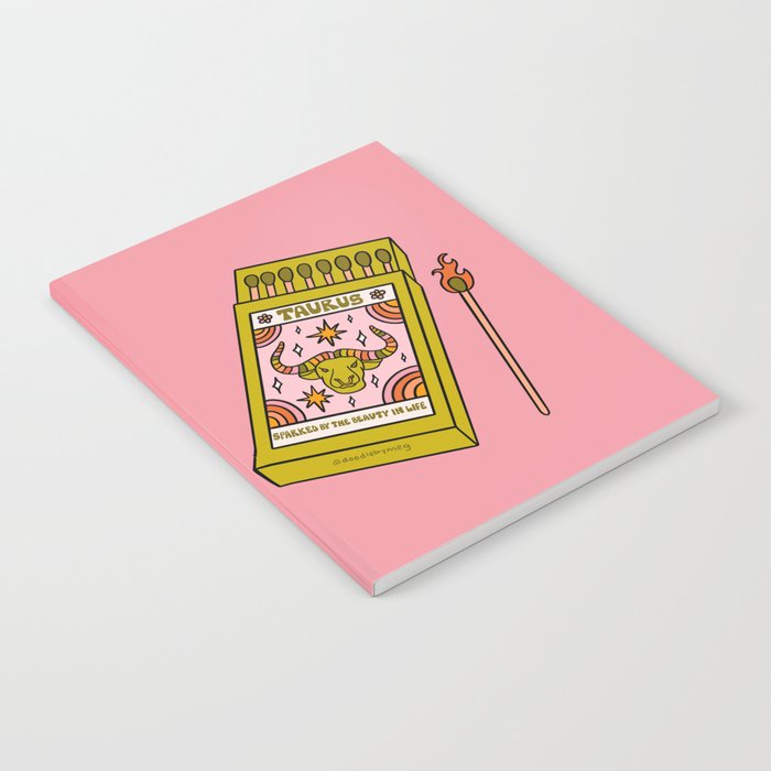 Taurus Matchbox Notebook Gallery Image 1