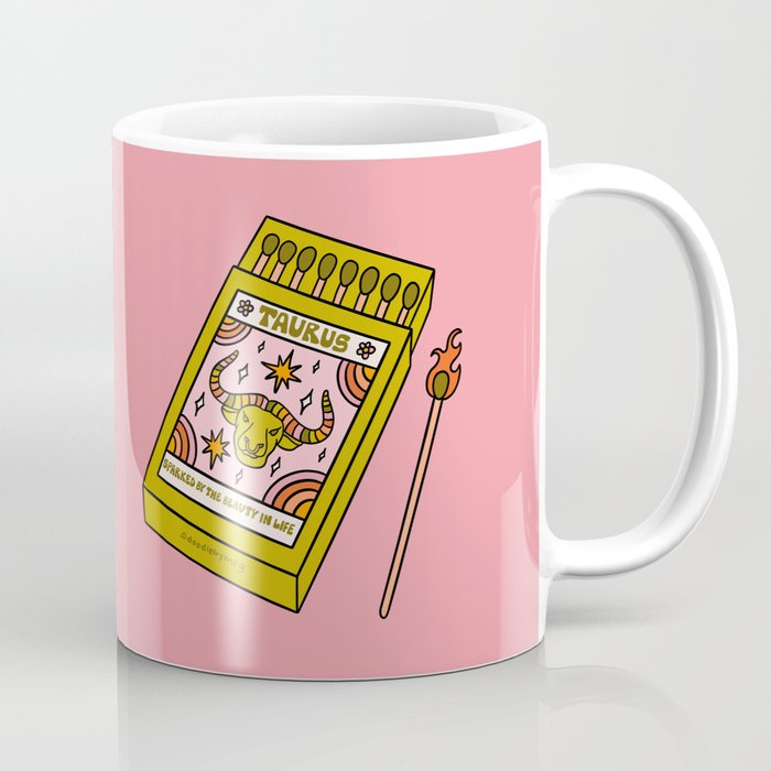 Taurus Matchbox Coffee Mug Gallery Image 1