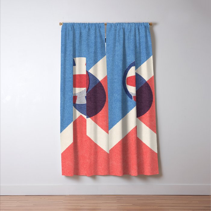 BALLS / Volleyball I Window Curtain Gallery Image 3