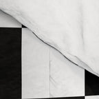 Checkered (Black & White Pattern) Comforter Gallery Image 4