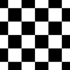 Checkered (Black & White Pattern) Coffee Mug Gallery Image 2