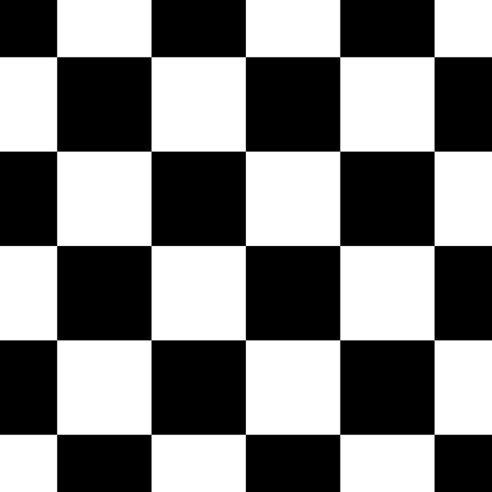 Checkered (Black & White Pattern) Coffee Mug Gallery Image 2