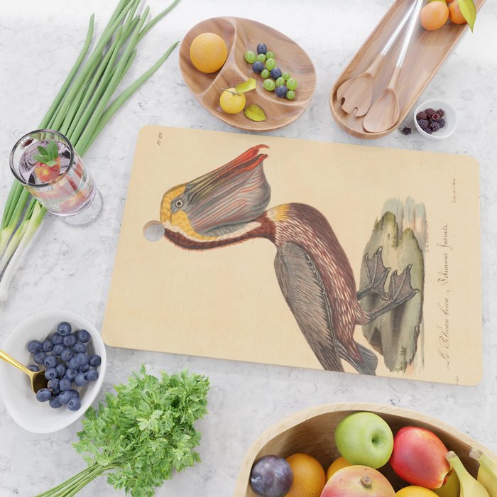Ornithological illustration from "La Galerie de Oiseaux" ("Bird Gallery"), 1825 Cutting Board Gallery Image 2