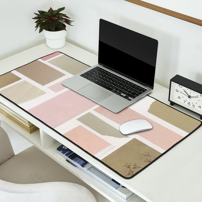 Color Blocks #4 Desk Mat Gallery Image 2