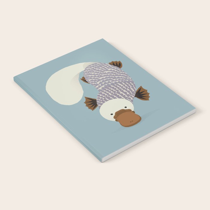 Whimsical Platypus Notebook Gallery Image 1