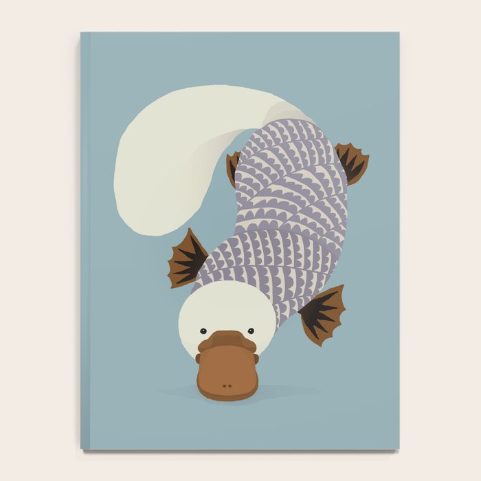 Whimsical Platypus Notebook Gallery Image 4