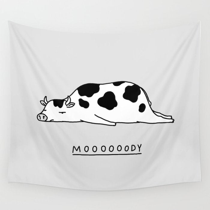 Moooooody Wall Tapestry Gallery Image 1