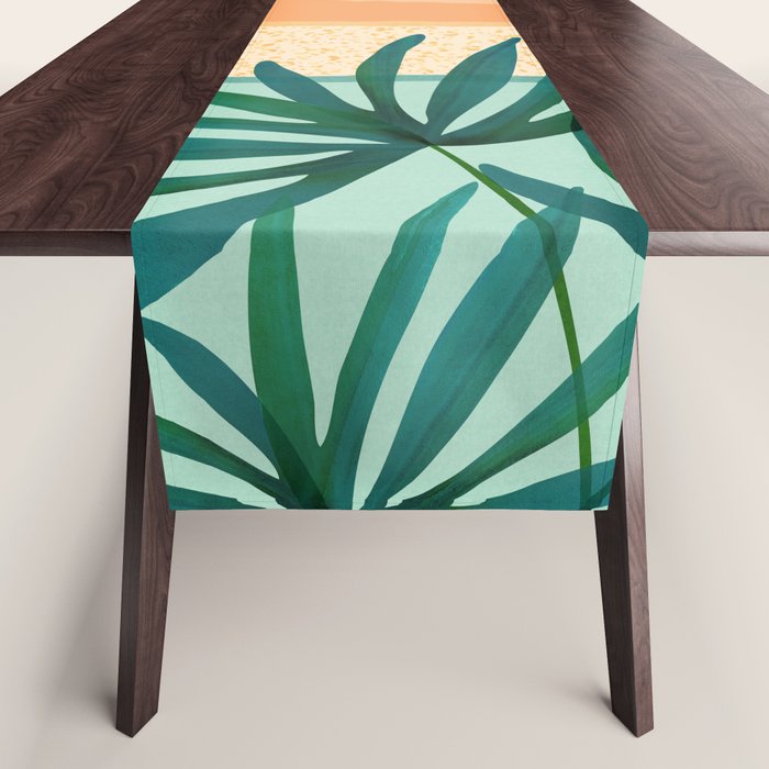 Southwest Poolside Desert Landscape Series Table Runner Gallery Image 1