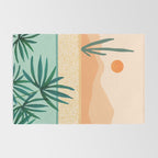 Southwest Poolside Desert Landscape Series Rug Gallery Image 2