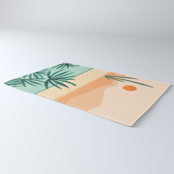 Southwest Poolside Desert Landscape Series Rug Gallery Image 3