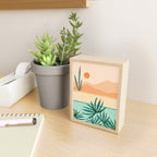 Southwest Poolside Desert Landscape Series Mini Art Print Gallery Image 2