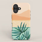 Southwest Poolside Desert Landscape Series iPhone Case Gallery Image 1