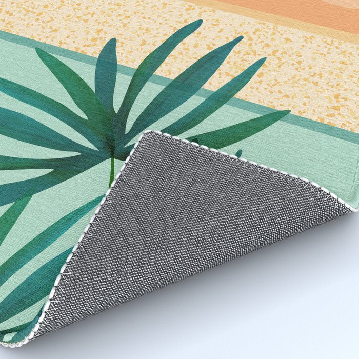 Southwest Poolside Desert Landscape Series Rug Gallery Image 4