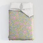 Botanical Garden - Lilac, Blue and Green  Comforter Gallery Image 6