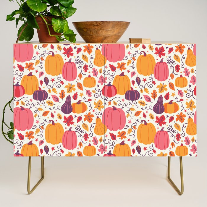 Cozy Pumpkin Patch Credenza Gallery Image 1