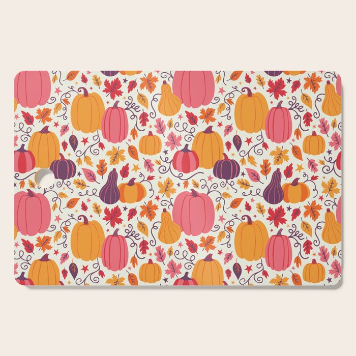 Cozy Pumpkin Patch Cutting Board Gallery Image 1
